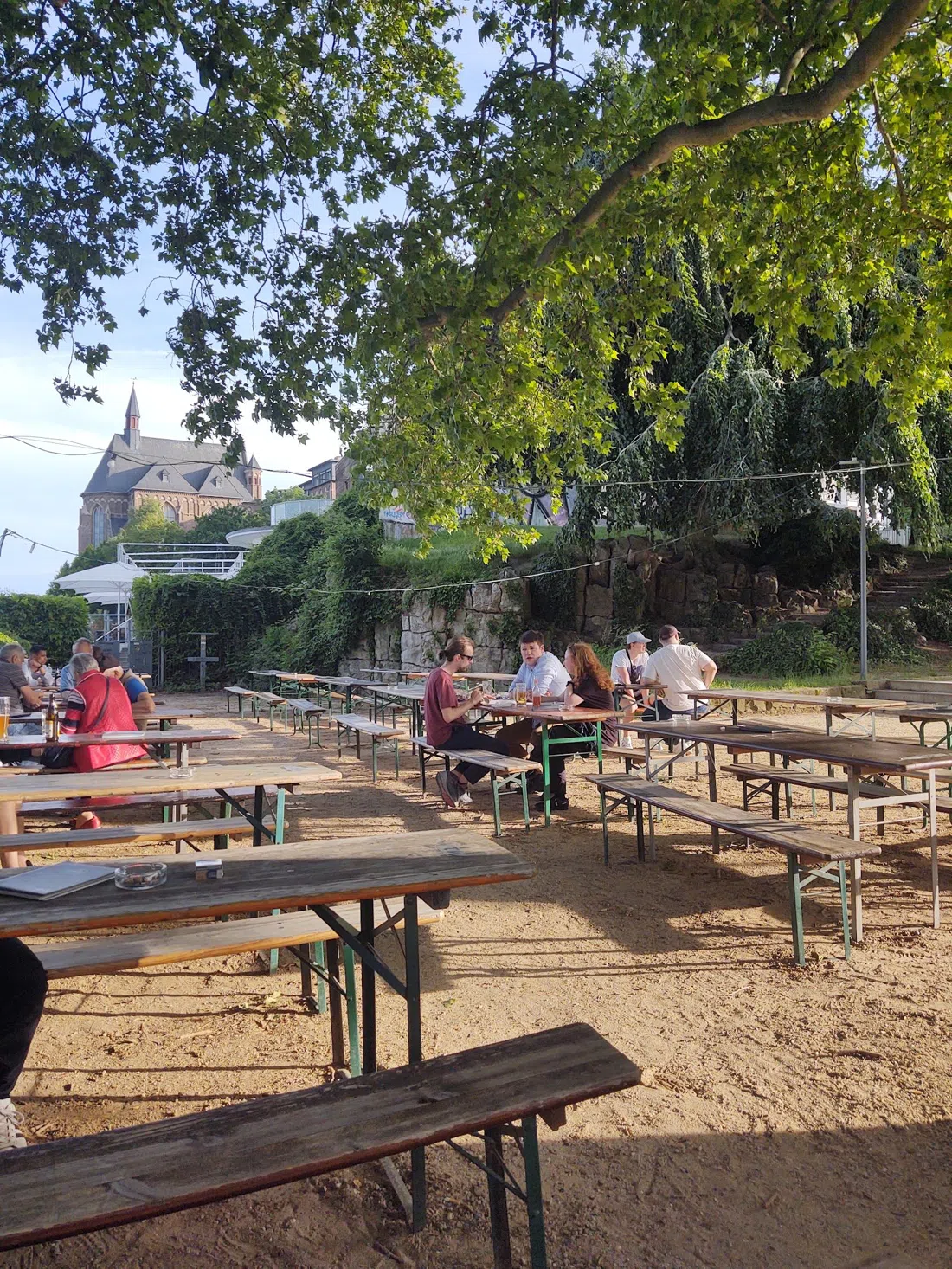 Biergarten Am Alten Zoll, Bonn