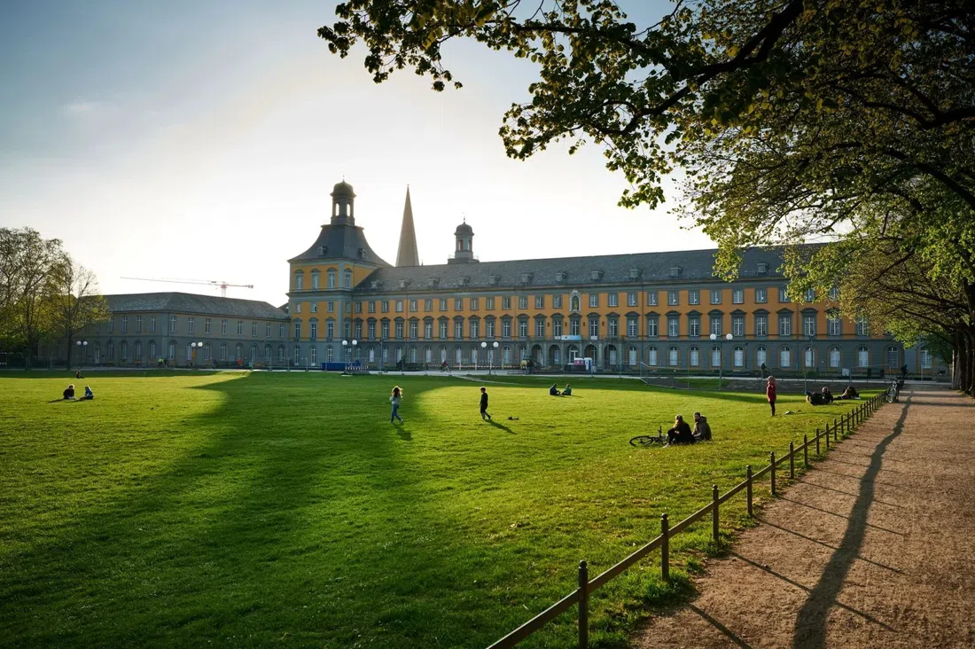 University of Bonn Main Building (former Electoral Palace) and Hofgarten, Bonn