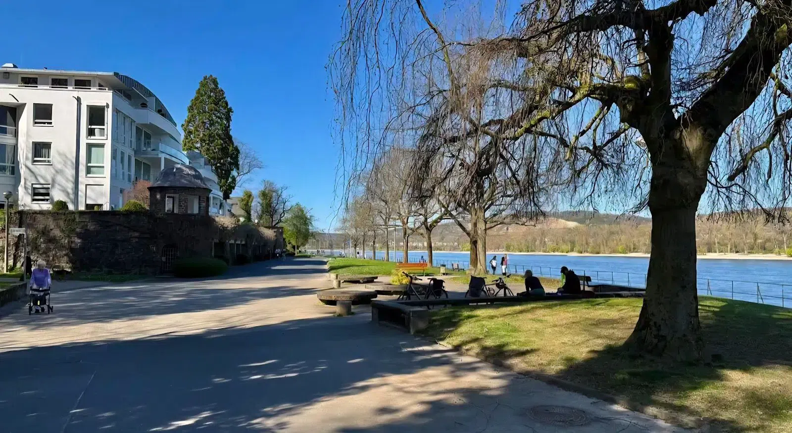 Walking Mehlem, Bonn's ferry village on the Rhine